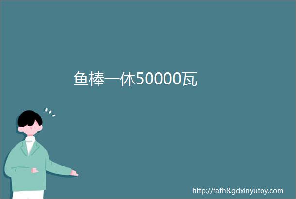 鱼棒一体50000瓦